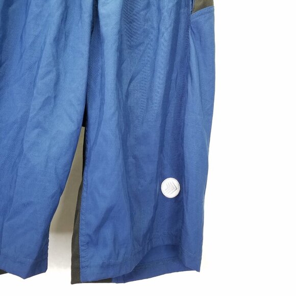 Aero Tech Designs Cycling Shorts Women's L Blue Nylon Shell Spandex Padded Seat - Picture 3 of 16